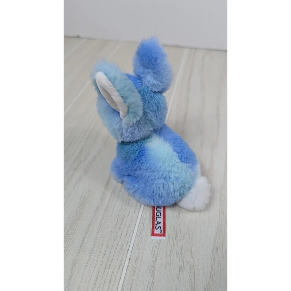 Douglas Cuddle Toys Plush Small Blue Tie Dye Bunny Rabbit 9769GB